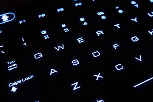 Teclado touchpad resistente al agua