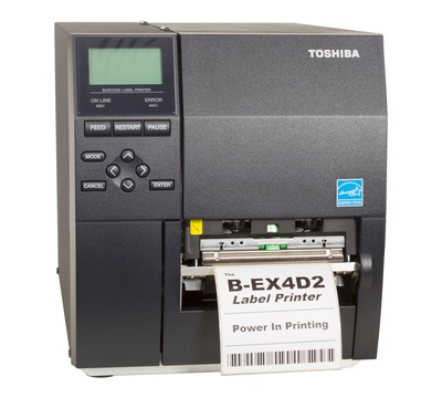 Impresora industrial de etiquetas de código de barras térmica directa Toshiba TEC B-EX4D2