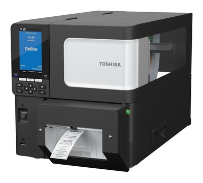 Impresora industrial de etiquetas de código de barras por transferencia térmica Toshiba TEC BX430T