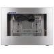 Vista frontal cerrada del armario LCD resistente al agua