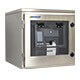 Armario para impresora Zebra ZT620 de sala blanca Armagard con ventana transparente para etiquetas