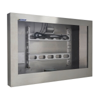 La carcasa de monitor inox full IP65 con clasificación IP65 de Armagard