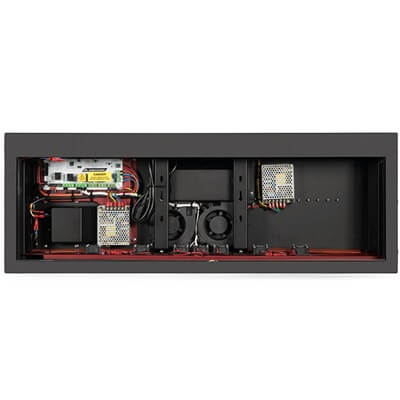 Vista frontal de la carcasa para pantalla LCD de alto brillo DynaScan DS371BT4