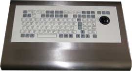 Teclado con Trackball