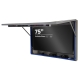 LCD chassis full IP69K de 75" abierto, vista lateral izquierda, con Hisense 75E6NT