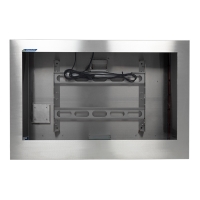 Carcasa de monitor full IP65 de acero inoxidable 316 de Armagard