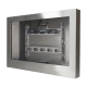 Monitor full IP65 de acero inoxidable cerrado, orientado hacia la derecha