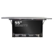 Abierto con Hisense 55E6NT, monitor full IP65 de acero inoxidable orientado al frente
