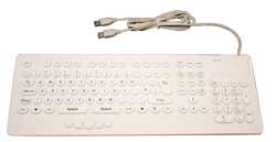 Teclado Rígido Lavable Compacto [KB-RIGID product image]