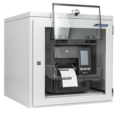 Armario Impresora Etiquetas IP54 acero | ppri-400