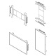Samsung OH46F screen mount schematic right view