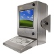 Armario pc compacto inox SENC-300 - vista lateral