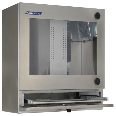 Armario PC inox SENC-400 de Armagard