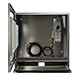 PC industrial tactil inox senc-450 - vista frontal puerta abierta