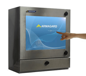 Armagard presenta el nuevo armario PC con pantalla táctil y estanco
